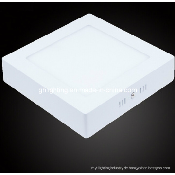 Warm &amp; Cool White Square Ultradünnes Panel Licht mit 12W (GH-PBD-52)